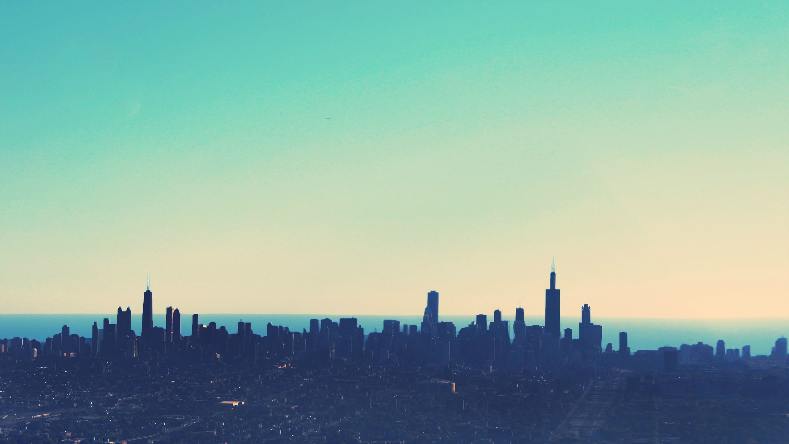 Chicago, Clouds, Skyscraper Wallpaper