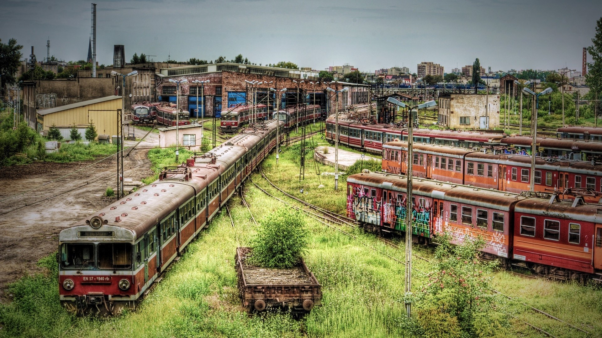 HDR Train Wallpapers HD Desktop And Mobile Backgrounds