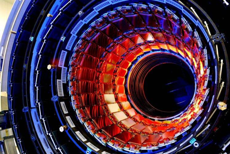 Large Hadron Collider HD Wallpaper Desktop Background