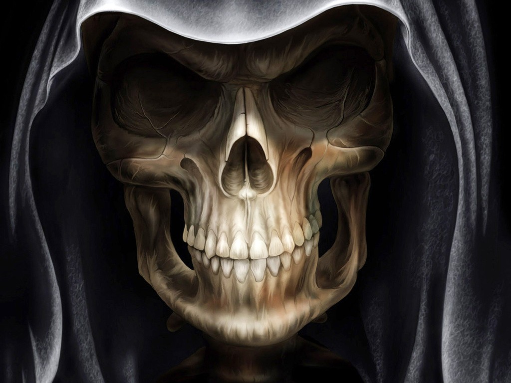 death, Skull Wallpaper