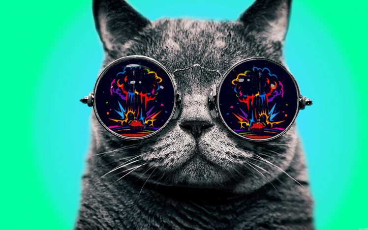 colorful, Glasses HD Wallpaper Desktop Background