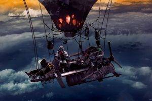 Romantically Apocalyptic, Hot Air Balloons, Clouds, Vitaly S Alexius