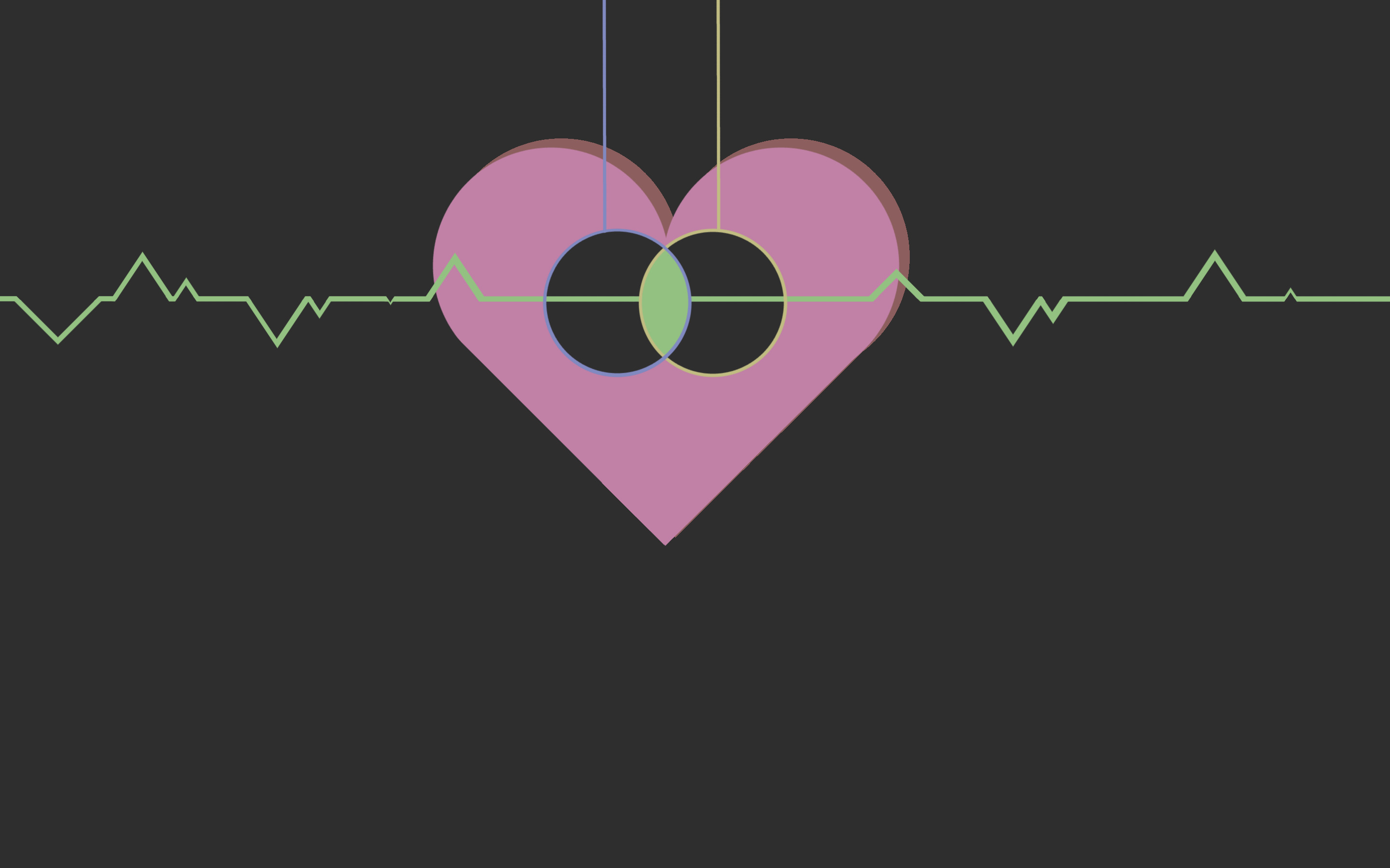 hearts, Heartbeat Wallpaper