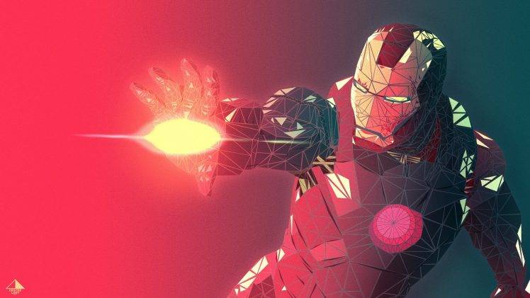 Iron Man, Red, Simple Background HD Wallpaper Desktop Background