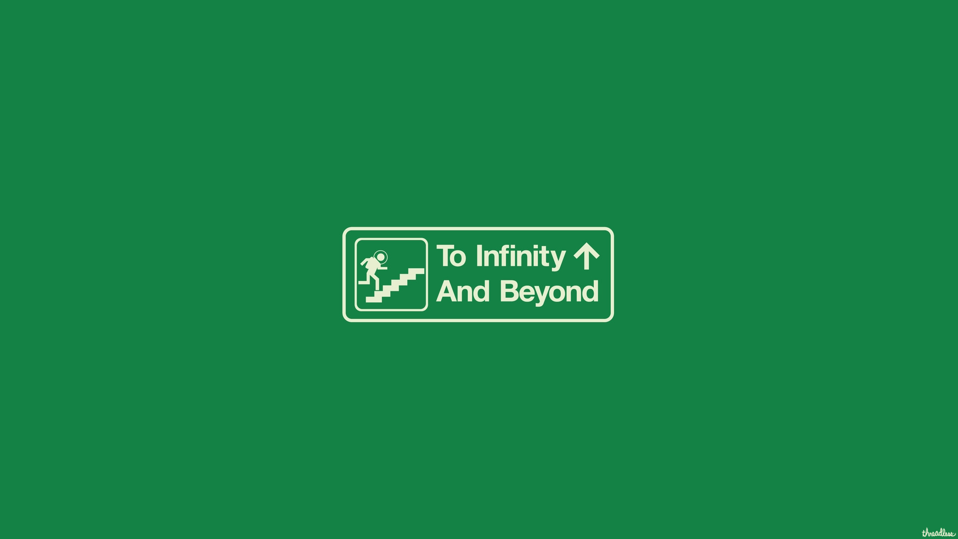 simple, Minimalism, Green, Stairs, Infinity, Toy Story Wallpaper