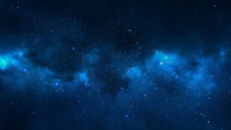 artwork, Simple Background, Blue, Stars HD Wallpaper Desktop Background