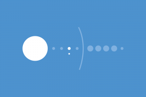 simple, Simple Background, Blue, Solar System, Minimalism