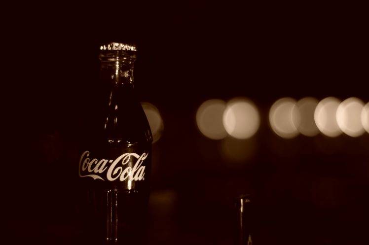 bottles, Bokeh, Coca Cola HD Wallpaper Desktop Background