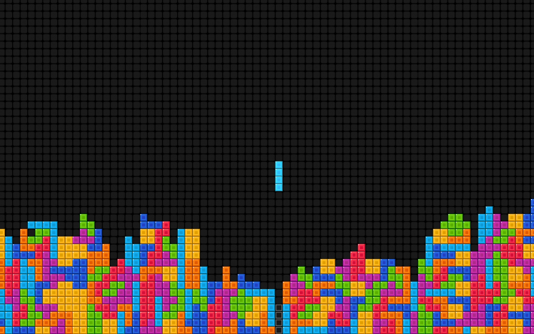 Tetris HD Wallpaper Desktop Background