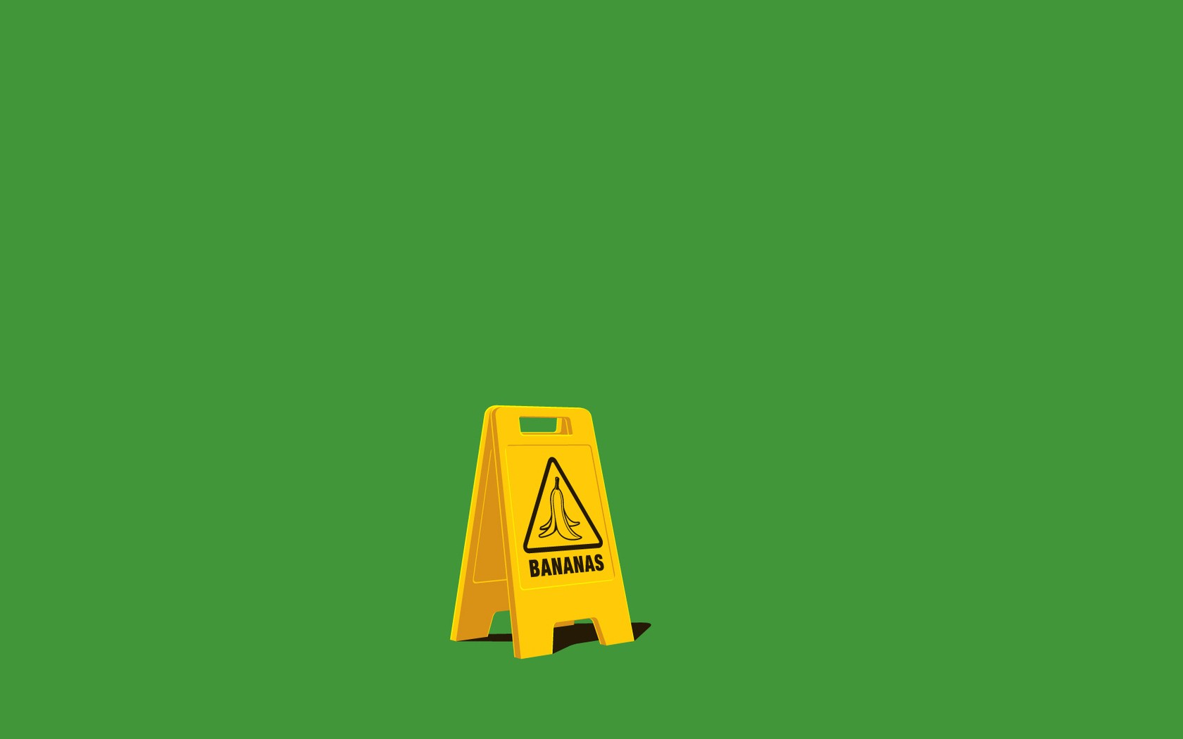 simple, Minimalism, Bananas, Warning Signs, Green ...