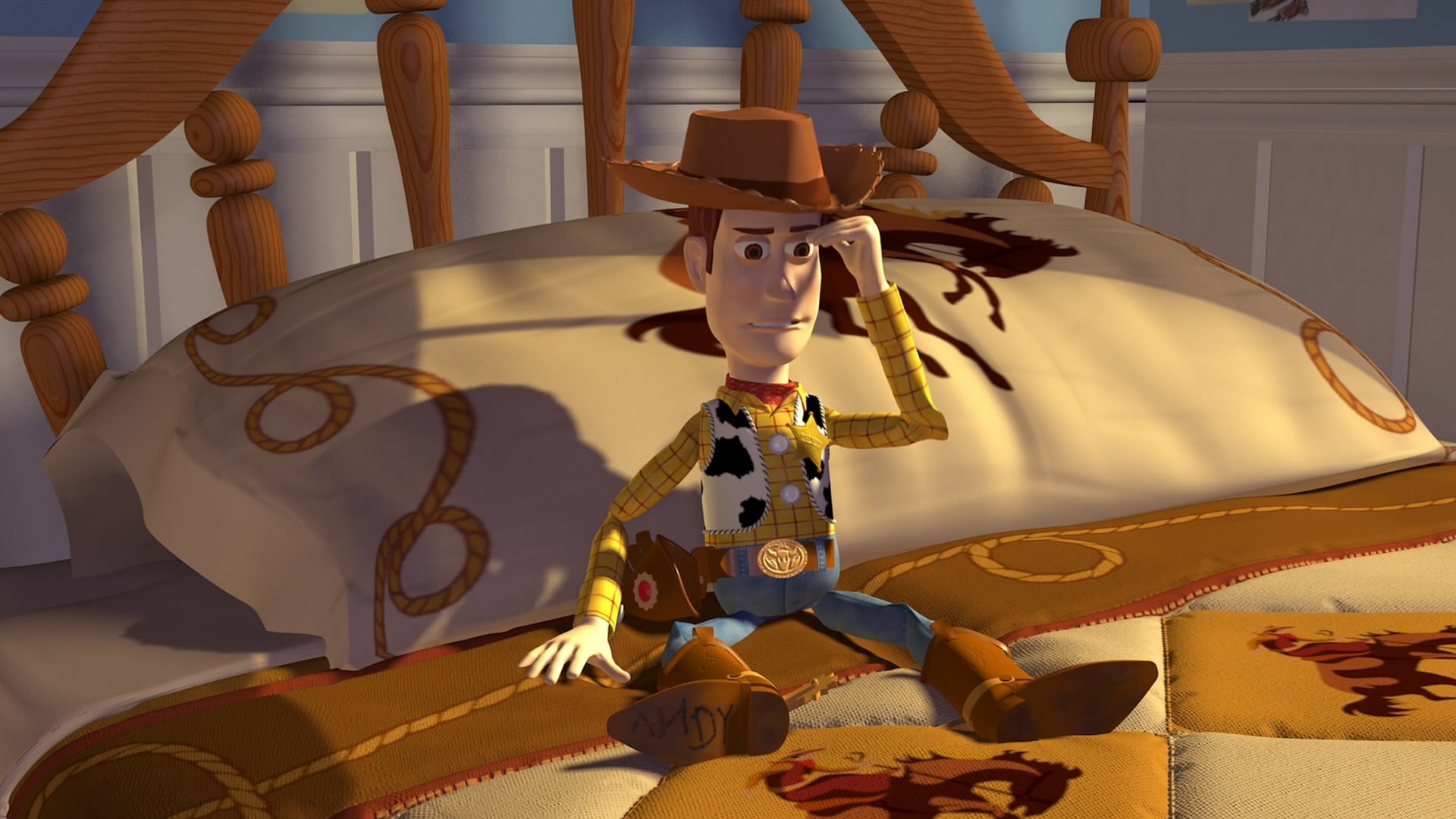 Sheriff Woody, Toy Story, Disney Pixar Wallpaper