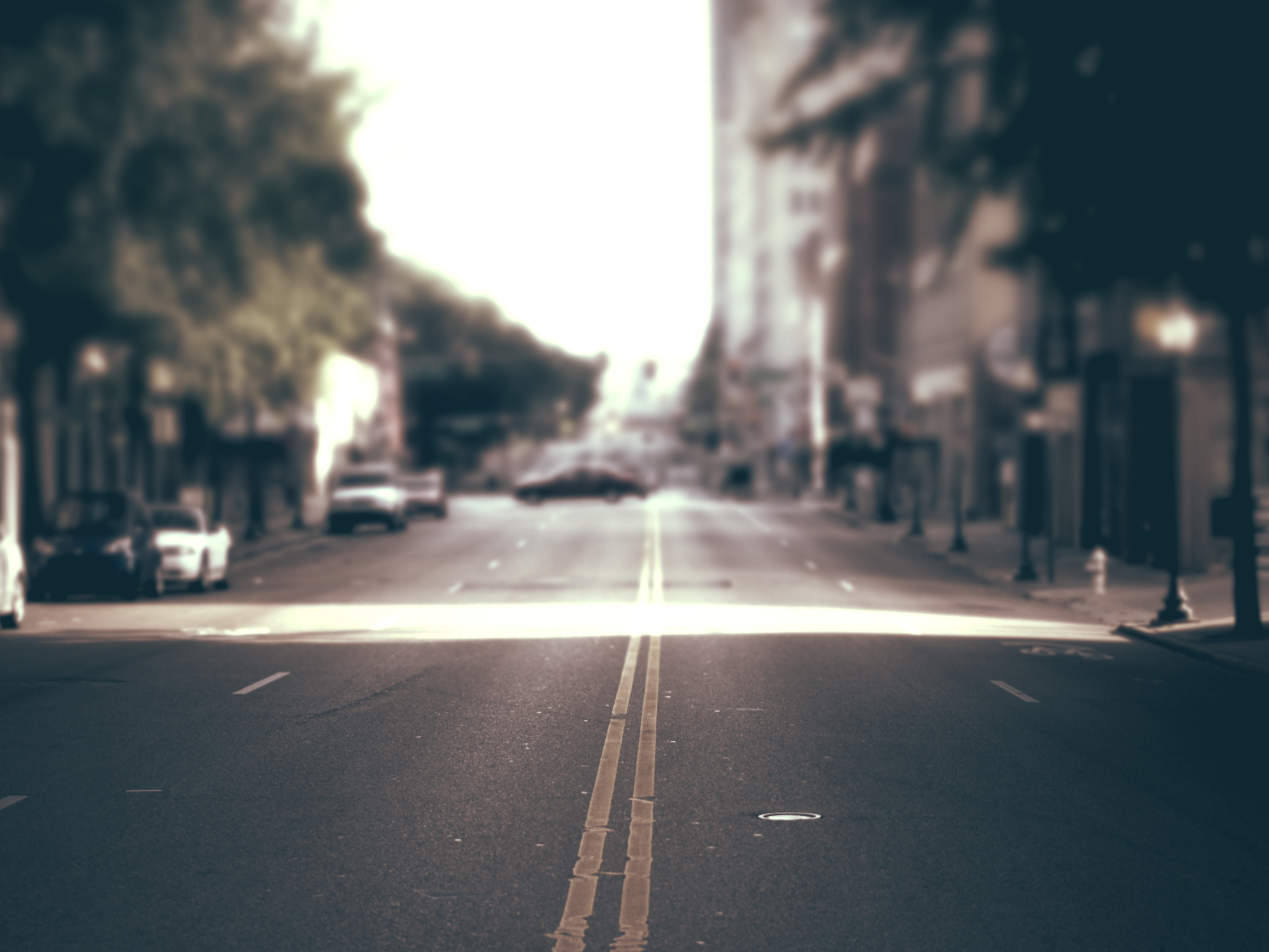 road, Depth Of Field, Sunlight, Urban, Blurred Wallpapers HD / Desktop and  Mobile Backgrounds