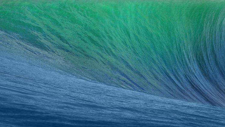 waves, Apple Inc., Sea, OS X, Water, Mac OS X HD Wallpaper Desktop Background