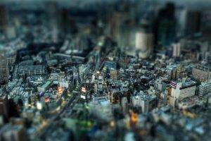 cityscape, Tilt Shift, Japan, Tokyo