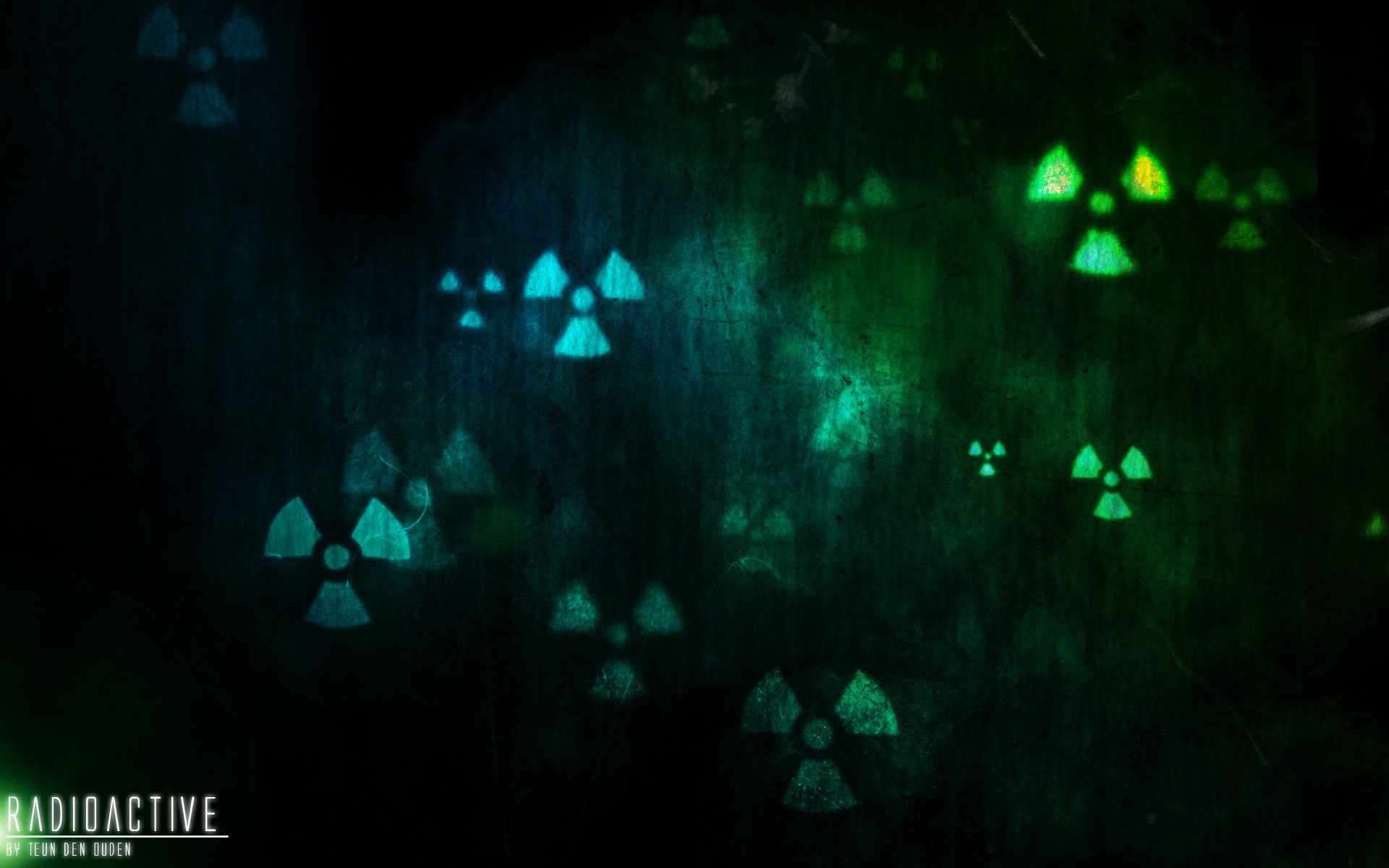 radioactive, Green Wallpaper