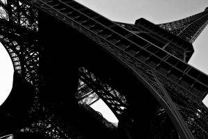 Eiffel Tower, Worms Eye View, Paris, France