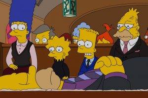 The Simpsons, Marge Simpson, Lisa Simpson, Bart Simpson, Homer Simpson