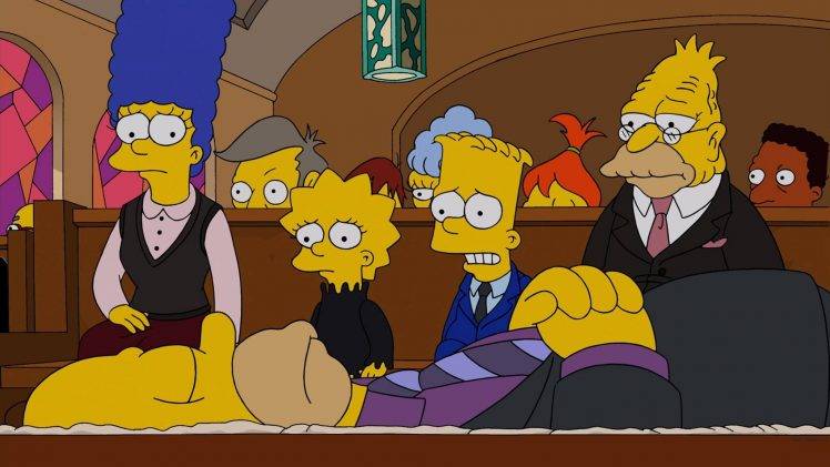 The Simpsons, Marge Simpson, Lisa Simpson, Bart Simpson, Homer Simpson HD Wallpaper Desktop Background