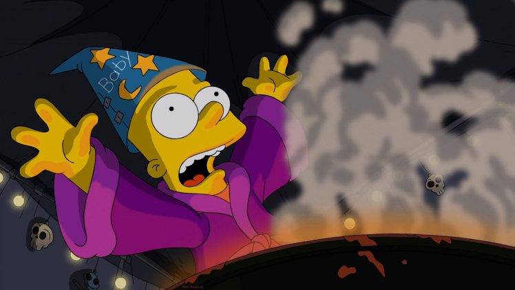 The Simpsons, Bart Simpson, Wizard HD Wallpaper Desktop Background