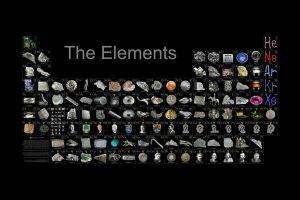 periodic Table, Black, Elements