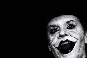 monochrome, Joker, Jack Nicholson