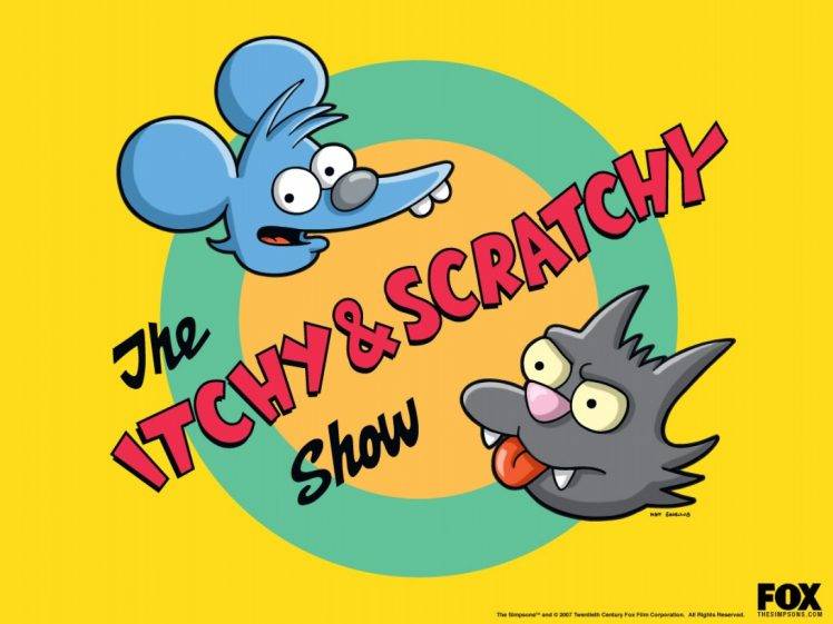 The Simpsons, Itchy, Scratchy HD Wallpaper Desktop Background