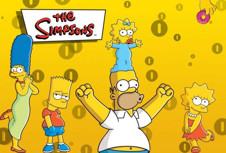The Simpsons, Marge Simpson, Bart Simpson, Maggie Simpson, Homer Simpson, Lisa Simpson HD Wallpaper Desktop Background