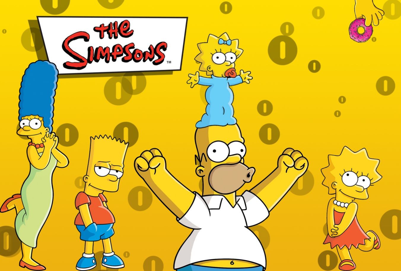 The Simpsons, Marge Simpson, Bart Simpson, Maggie Simpson, Homer Simpson, Lisa Simpson Wallpaper
