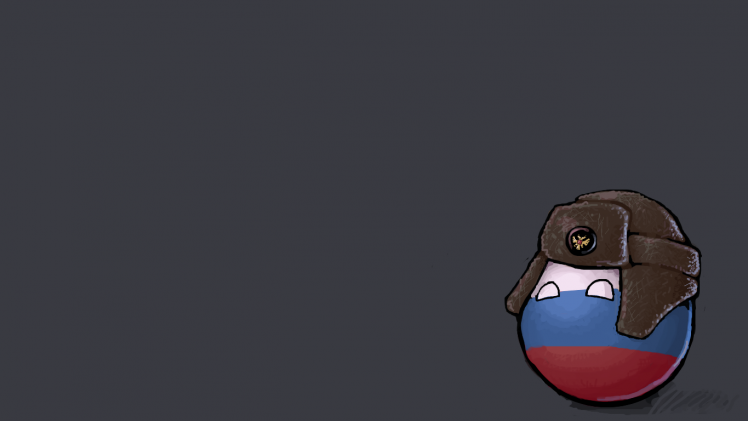 Russia, Ushanka, Polandball HD Wallpaper Desktop Background