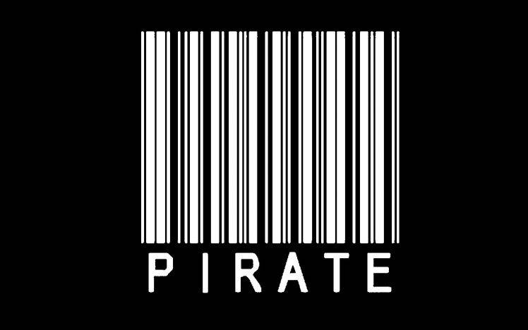 piracy, Barcode, Monochrome HD Wallpaper Desktop Background