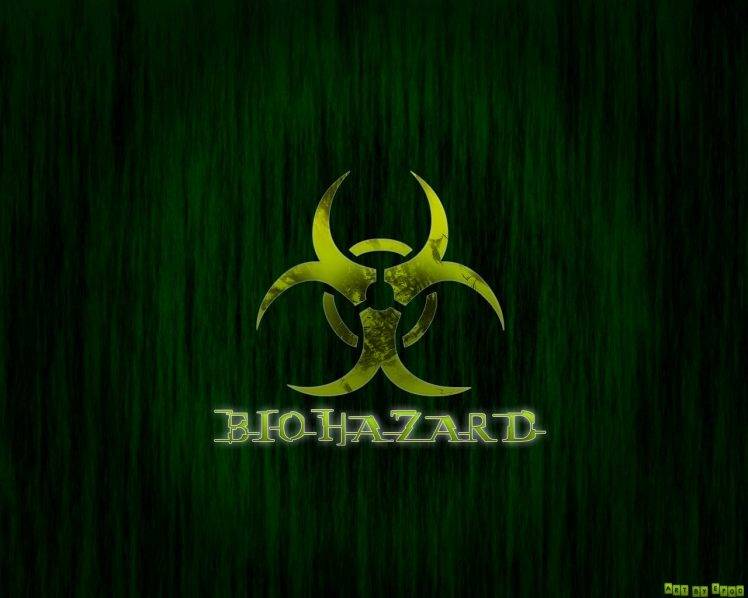 biohazard, Green HD Wallpaper Desktop Background