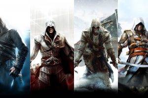 Assassins Creed, Edward Kenway, Altaïr Ibn LaAhad, Connor Kenway