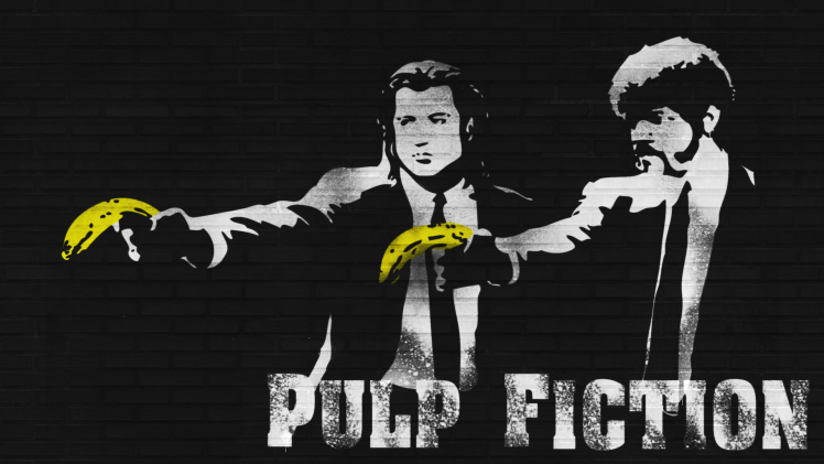 Pulp Fiction, Bananas HD Wallpaper Desktop Background
