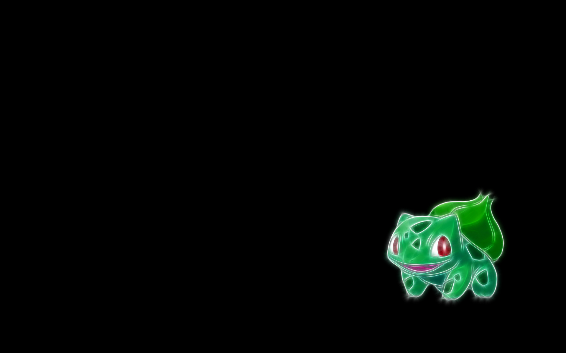 plants, Bulbasaur, Fractalius Wallpaper