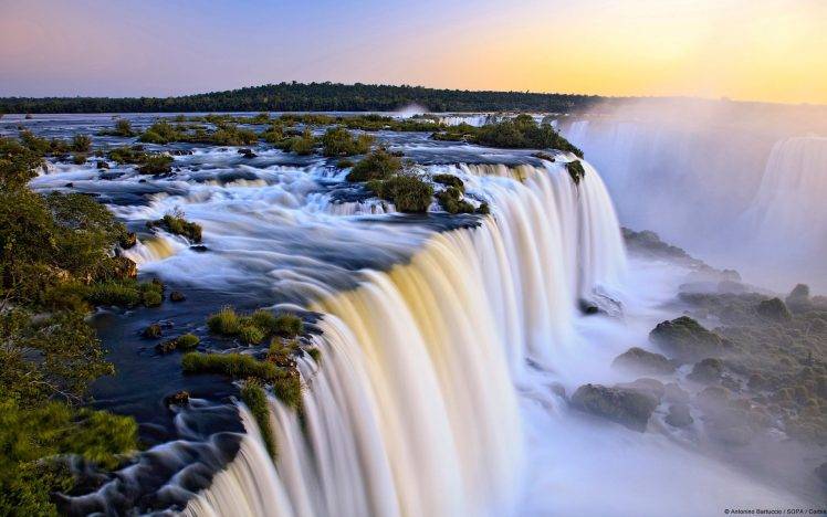 Iguazu, Argentina, Waterfall HD Wallpaper Desktop Background