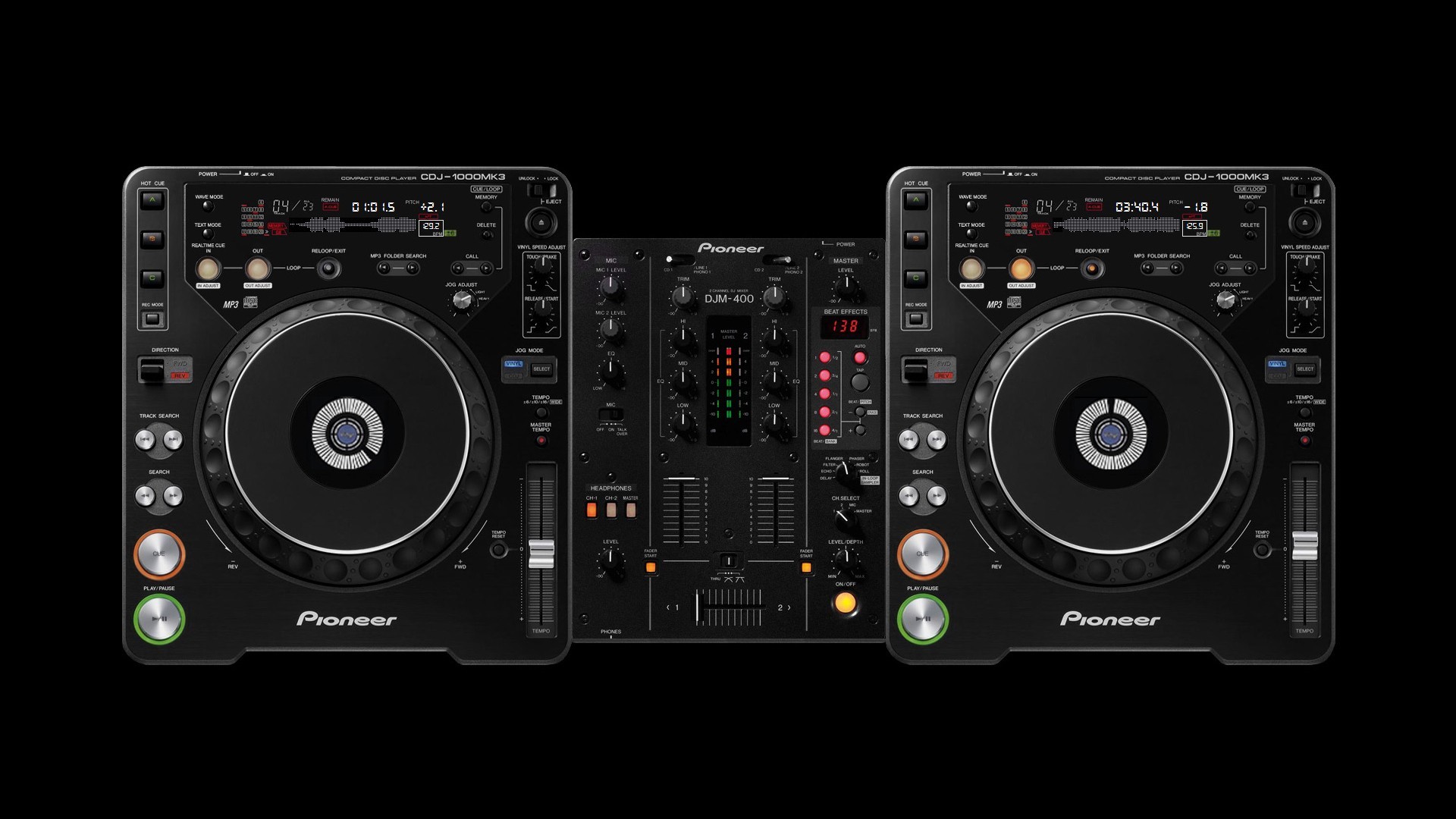 DJ, Mixing Consoles, Turntables, Black Wallpapers HD / Desktop and Mobile  Backgrounds