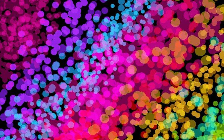 colorful, Bokeh HD Wallpaper Desktop Background