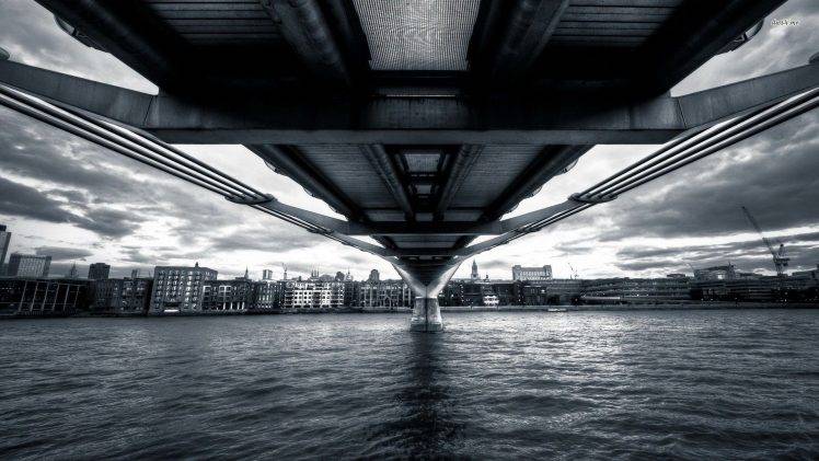 Millennium Bridge, Bridge HD Wallpaper Desktop Background