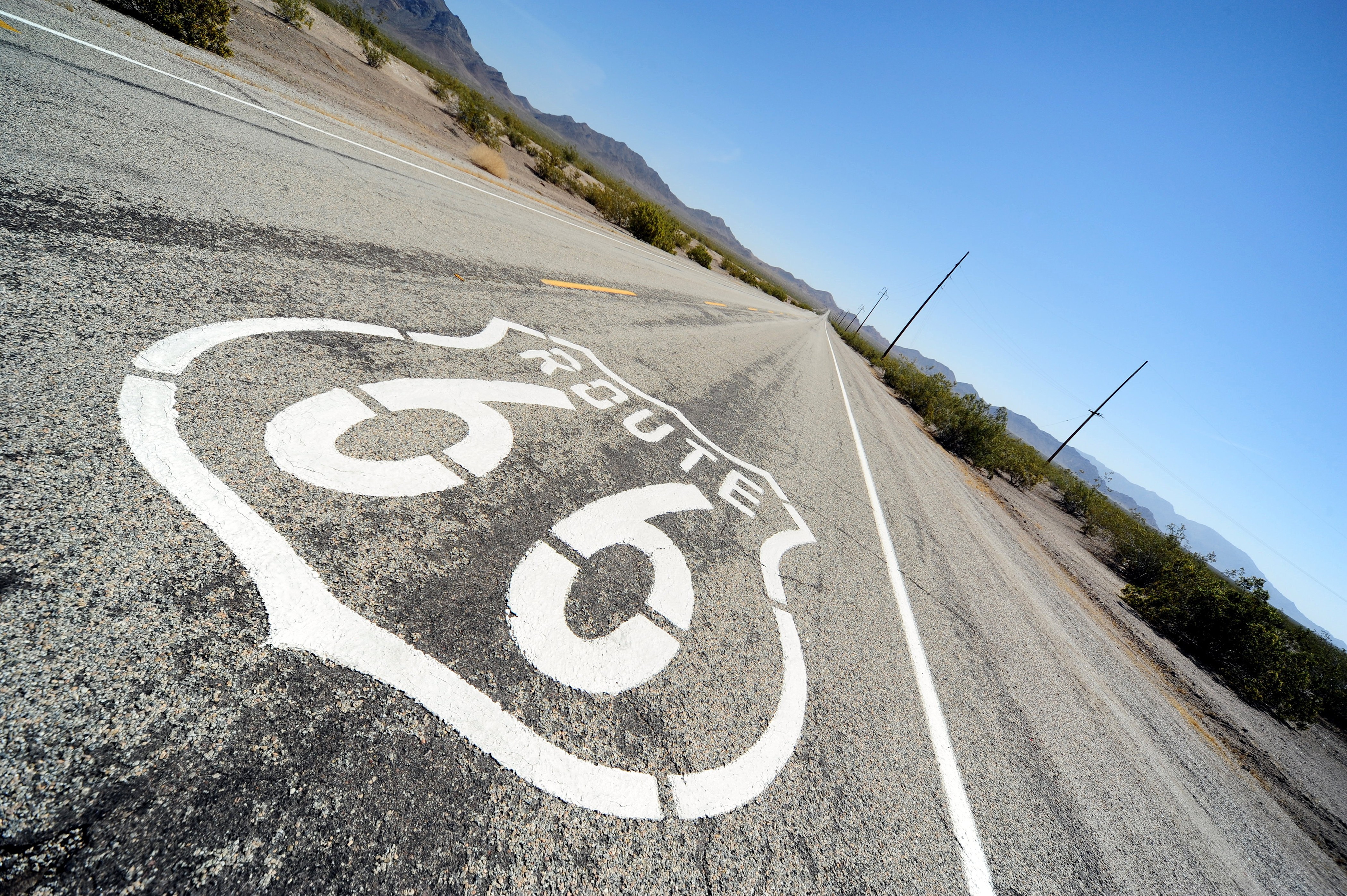 Route 66, Road Wallpaper