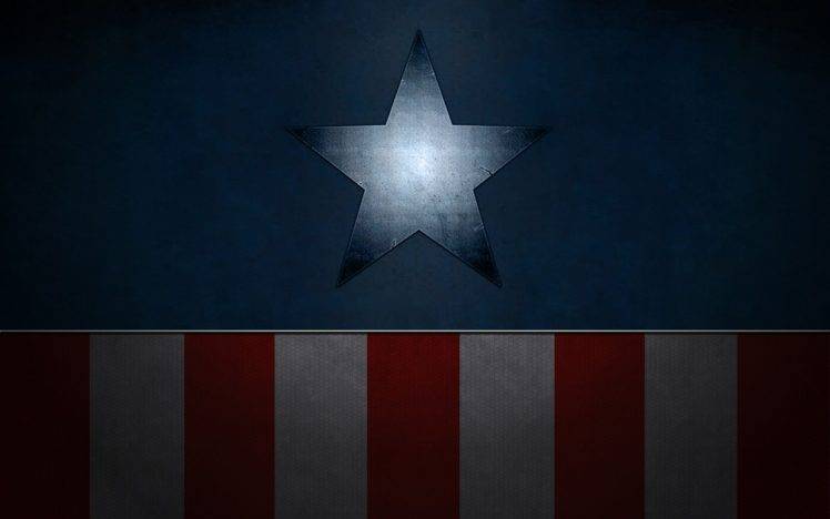 Captain America, Minimalism HD Wallpaper Desktop Background