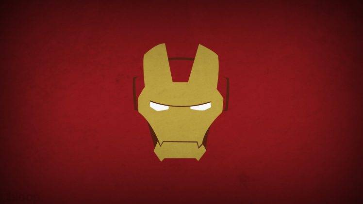 minimalism, Superhero, Heroes, Iron Man, Blo0p HD Wallpaper Desktop Background