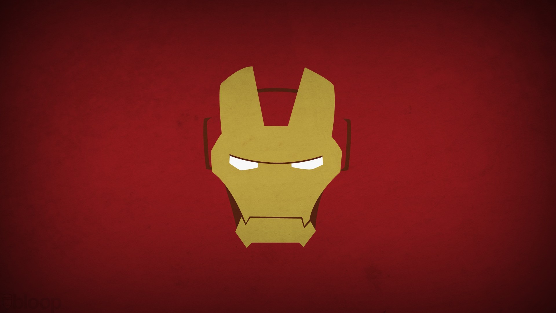 minimalism, Superhero, Heroes, Iron Man, Blo0p Wallpaper