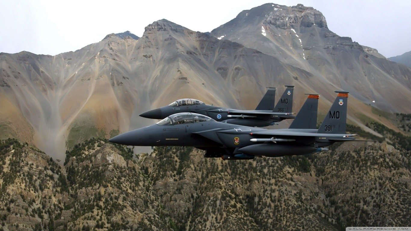 aircraft, Airplane, F 15 Strike Eagle Wallpaper
