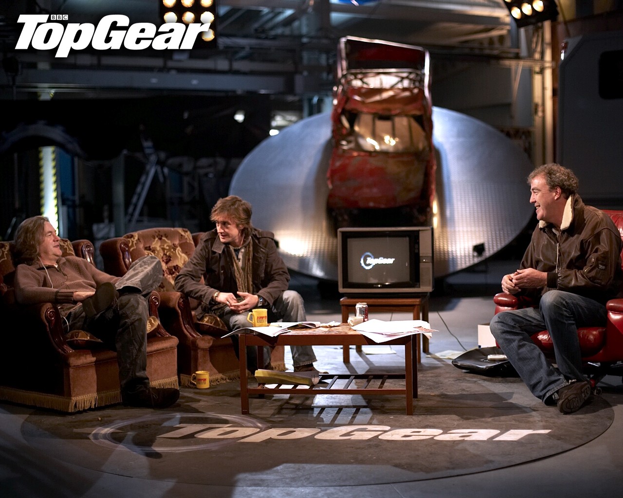 Top Gear, Jeremy Clarkson, Richard Hammond, James May, Captain Slow Wallpaper
