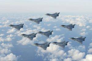 Eurofighter Typhoon, Airplane, Aircraft, Sky, Jet