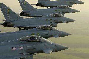 Eurofighter Typhoon, Airplane, Aircraft, Sky, Jet