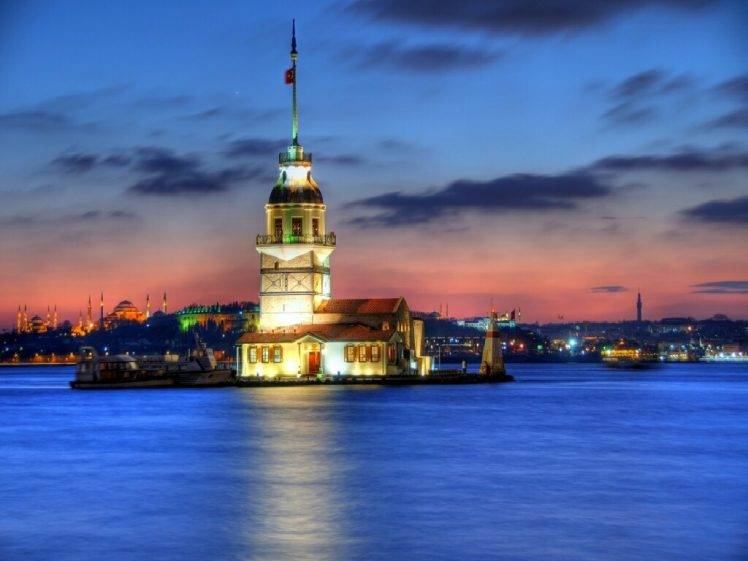 lighthouse, Turkey, Bay HD Wallpaper Desktop Background