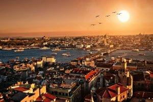Istanbul, Turkey, Sunset