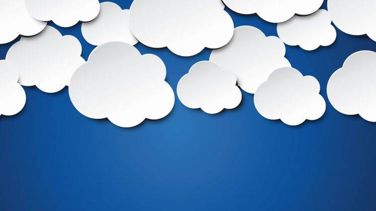 clouds, Minimalism HD Wallpaper Desktop Background