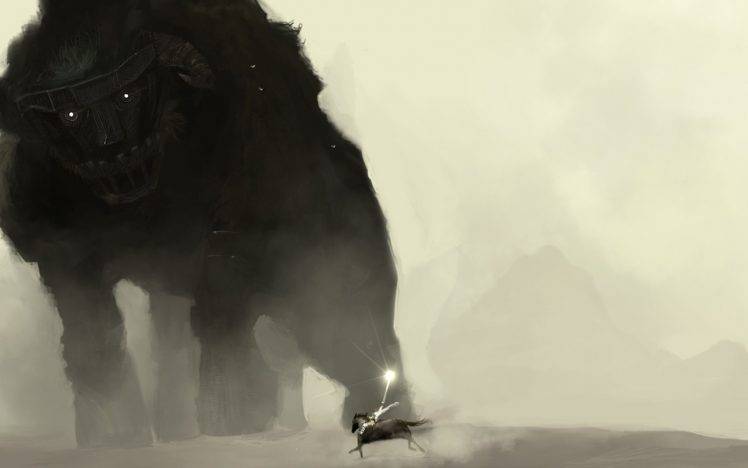 Shadow Of The Colossus, Artwork HD Wallpaper Desktop Background